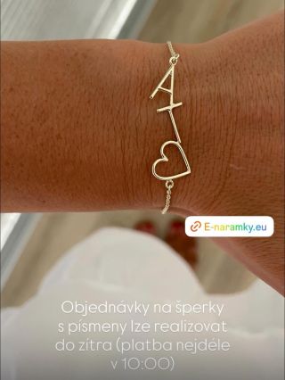 Poslední možnost objednat šperky s písmeny🎅🏽🎄🎁 Objednávky vytvořené a zaplacené do zítra v 10:00 doručíme do Vánoc…...